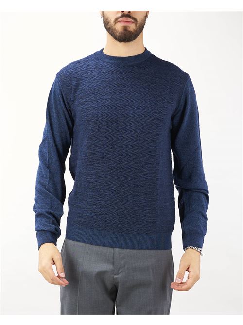 Wool jacquard sweater Manuel Ritz MANUEL RITZ | Sweater | 3732M53524385889